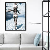 Pool Days Photo Canvas Print