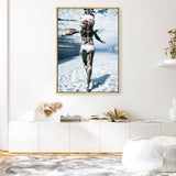 Pool Days Photo Canvas Print