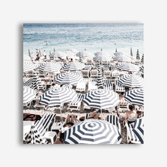 Amalfi Summer (Square) Photo Canvas Wall Art Print