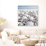 Amalfi Summer (Square) Photo Canvas  Print