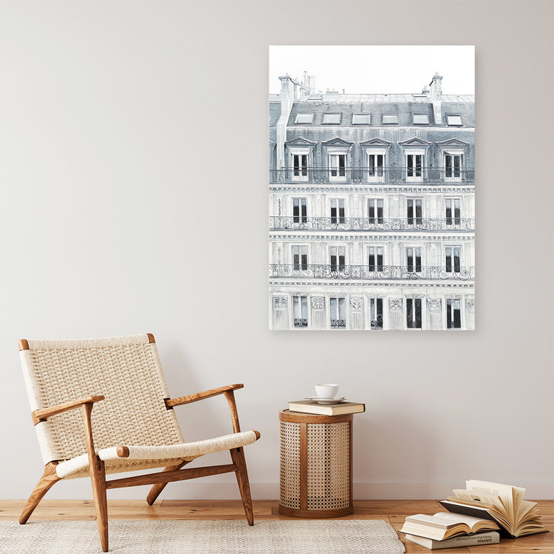 Paris Building II Canvas Print