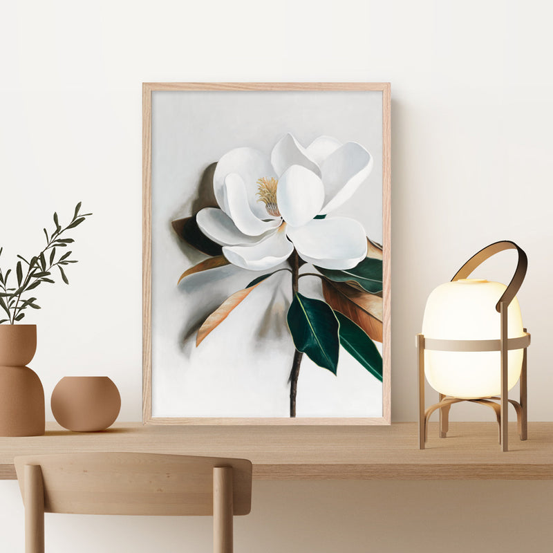 Buy White Magnolia I Art Print | The Print Emporium®