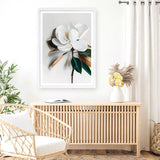 White Magnolia I Art Print