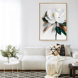 White Magnolia I Canvas Print