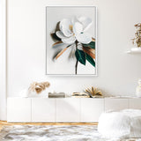 White Magnolia I Canvas Print