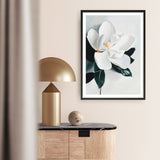 White Magnolia II Art Print