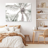 Tropical Palms Photo Canvas Print