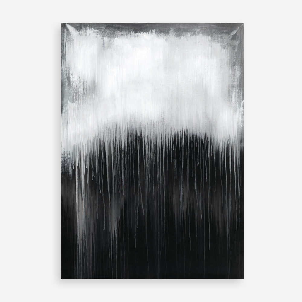 Black & White Abstract I Art Print