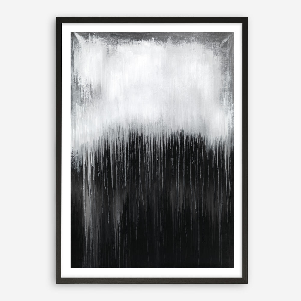 Black & White Abstract I Art Print