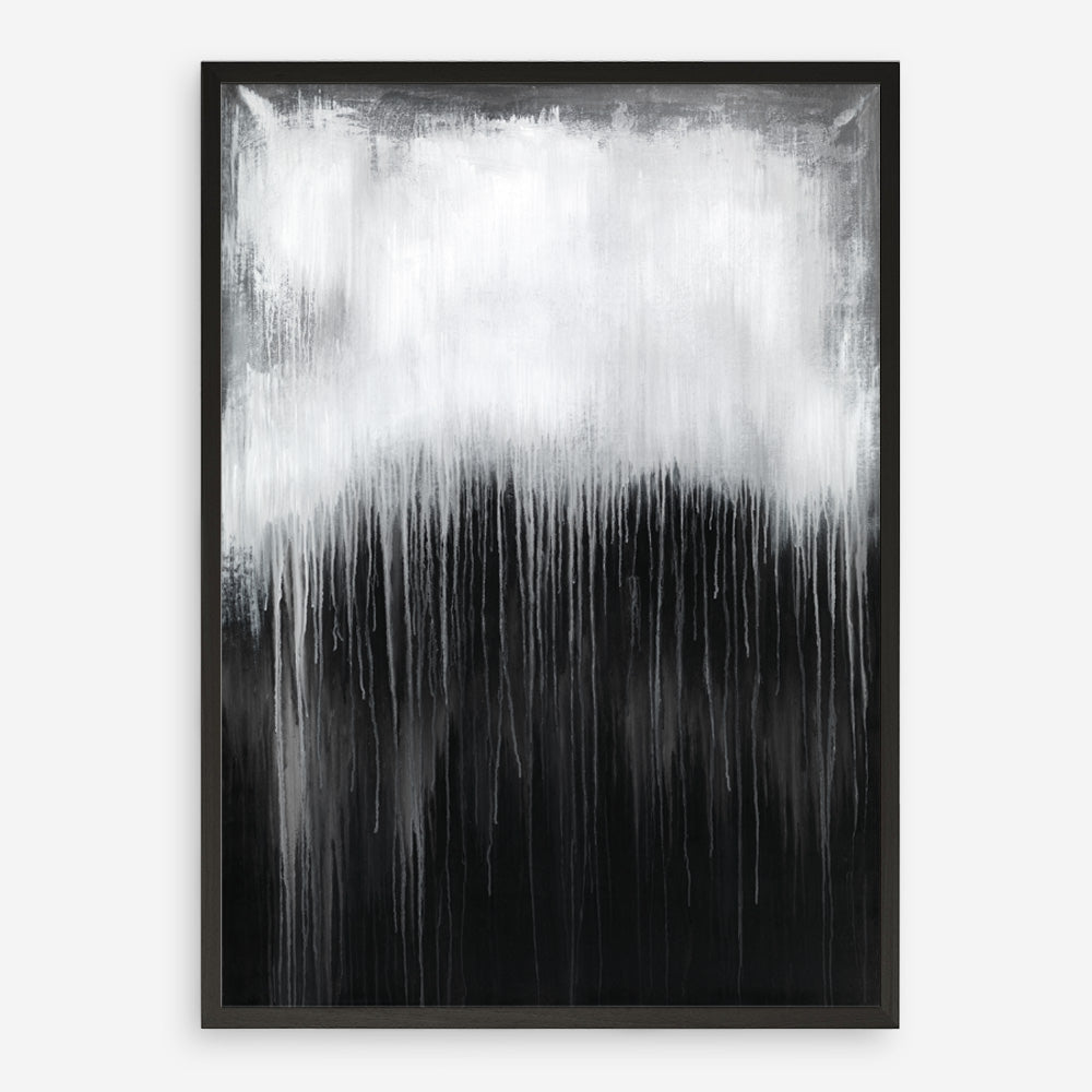 Black & White Abstract I Art Print