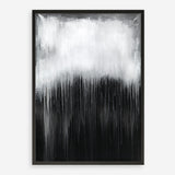 Black & White Abstract I Art Print