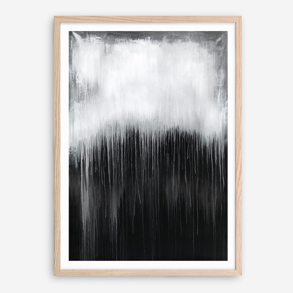 Black & White Abstract I Art Print