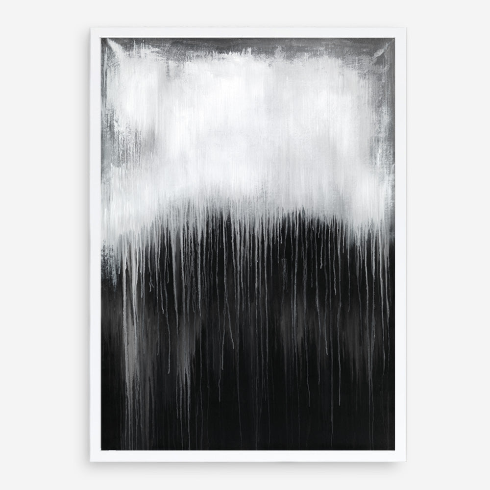 Black & White Abstract I Art Print