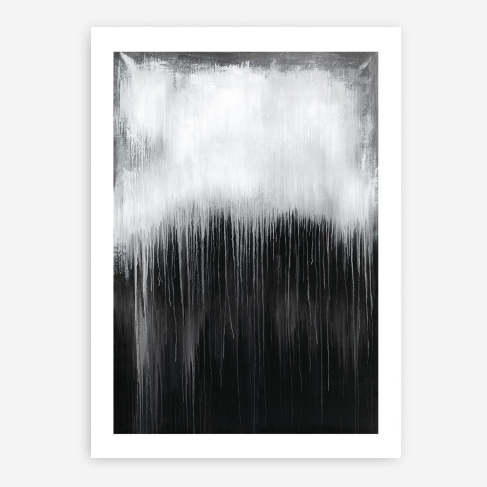 Black & White Abstract I Art Print