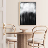 Black & White Abstract I Art Print