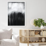 Black & White Abstract I Art Print
