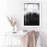 Black & White Abstract I Art Print