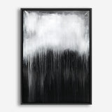 Black & White Abstract I Canvas Print