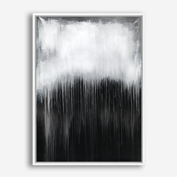 Black & White Abstract I Canvas Print