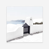 Santorini III (Square) Photo Art Print