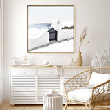 Santorini III (Square) Photo Canvas Print