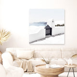 Santorini III (Square) Photo Canvas Print