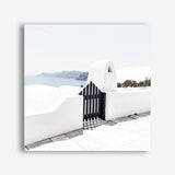 Santorini III (Square) Photo Canvas Print