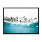 Palm Oasis Photo Canvas Print