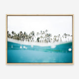 Palm Oasis Photo Canvas Print