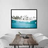 Palm Oasis Photo Canvas Print