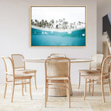 Palm Oasis Photo Canvas Print