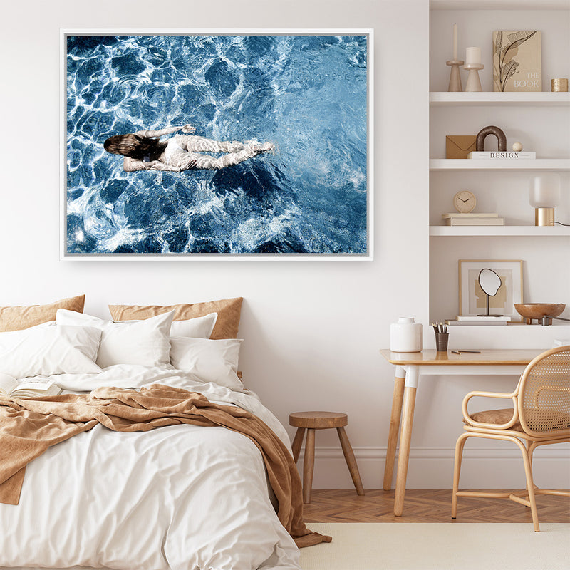 Underwater I Photo Canvas Print