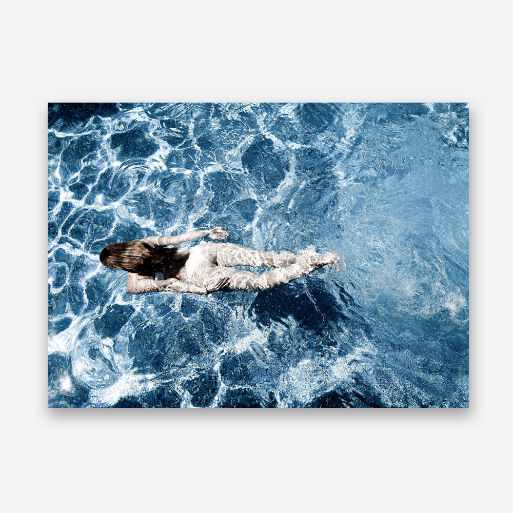 Underwater I Photo Canvas Print