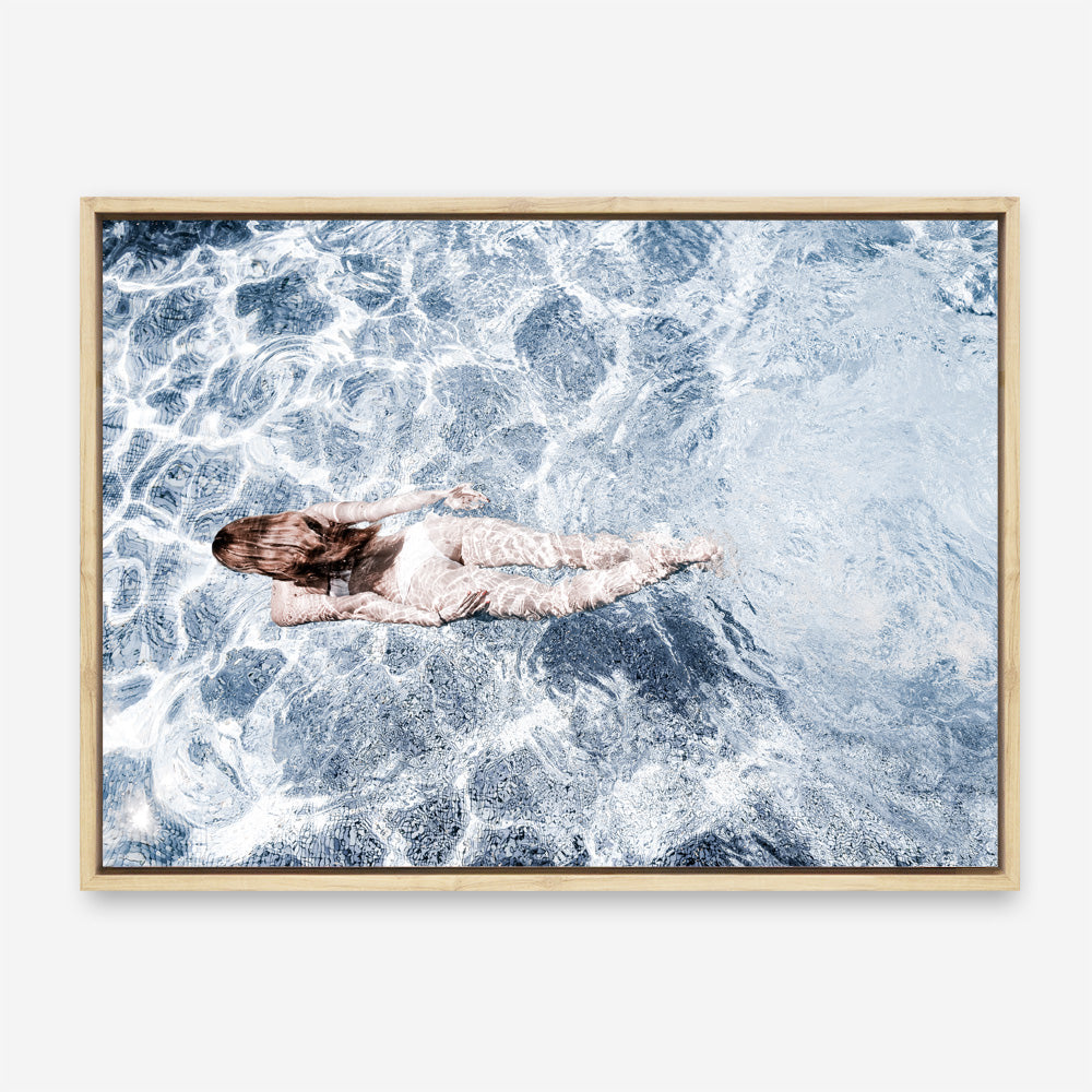Underwater II Photo Canvas Print