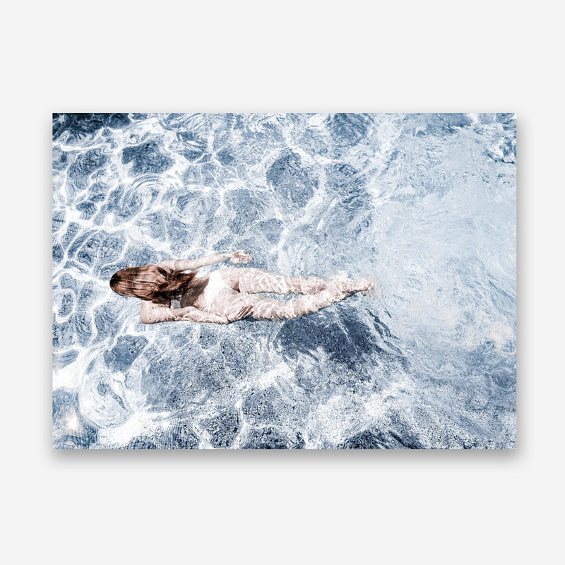 Underwater II Photo Canvas Print