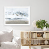 Icy Snow I Art Print