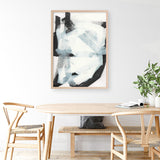 Noir Shapes I Art Print