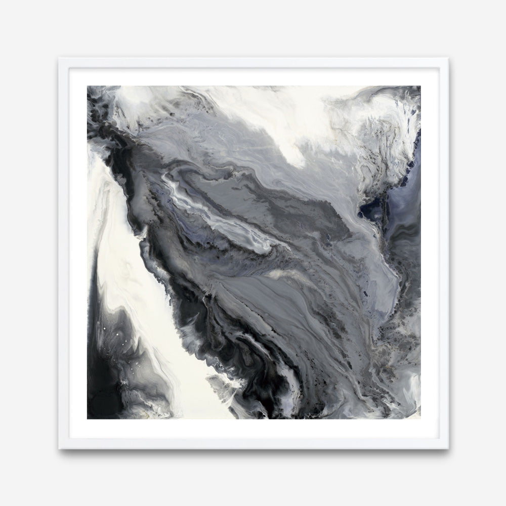 Approaching (Square) Art Print