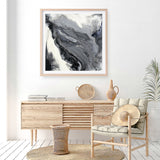 Approaching (Square) Art Print