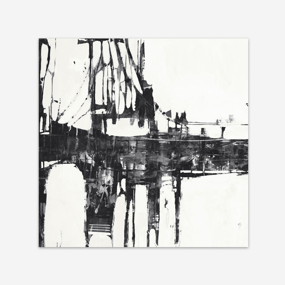 Building Bridges I (Square) Art Print