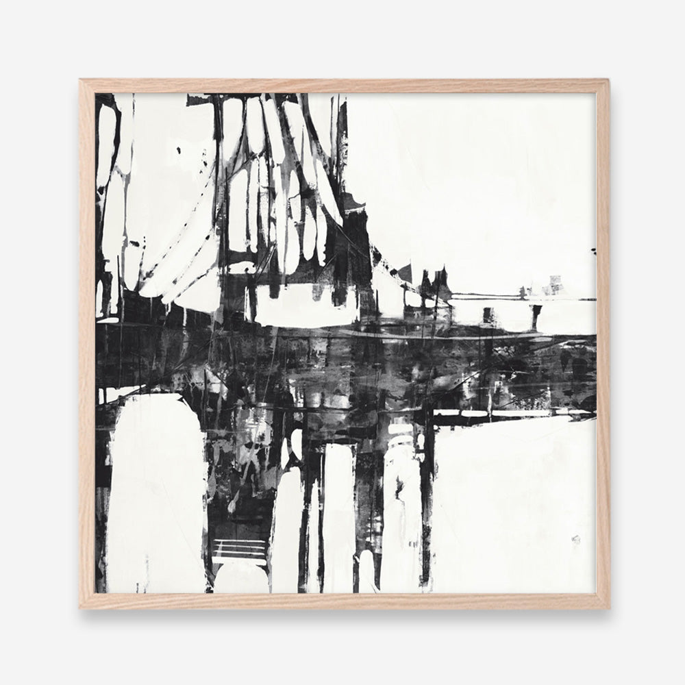 Building Bridges I (Square) Art Print