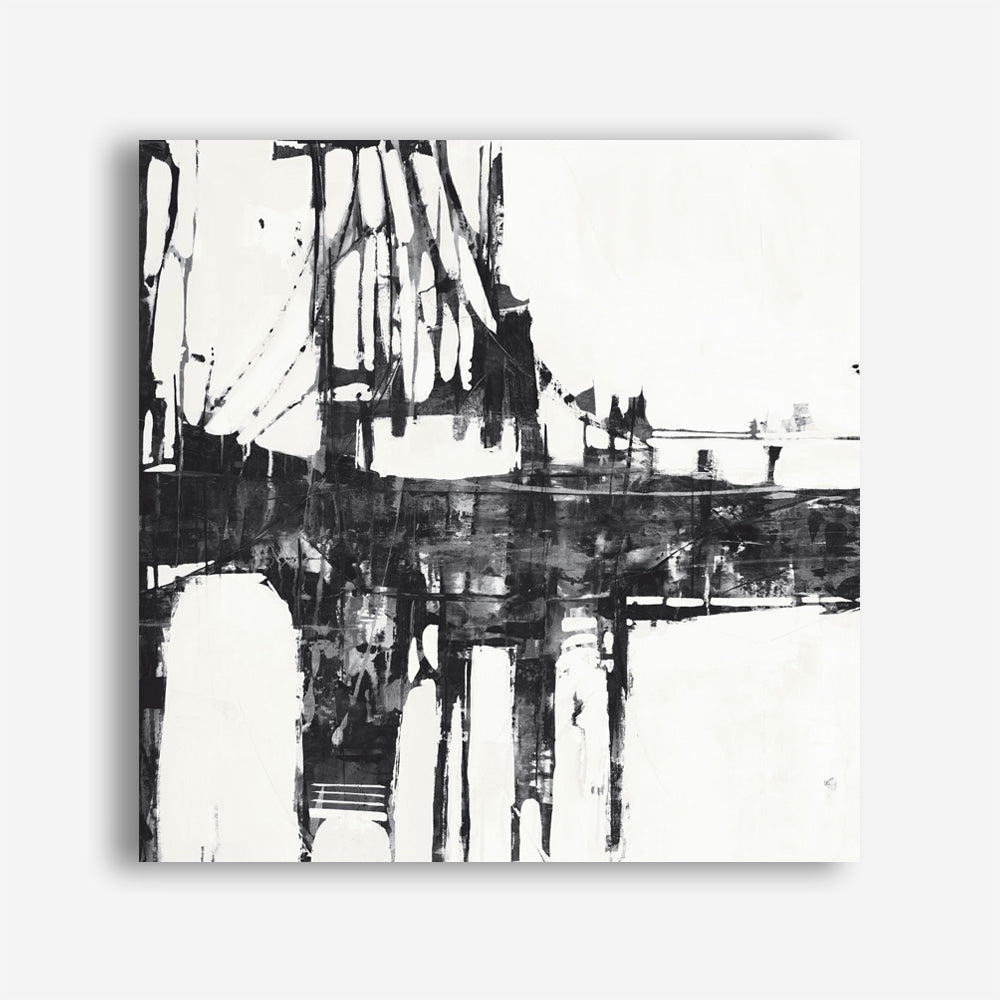 Building Bridges I (Square) Canvas Print