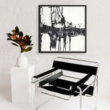 Building Bridges I (Square) Art Print