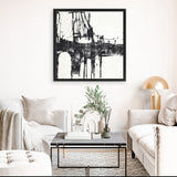 Building Bridges I (Square) Canvas Print