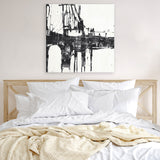 Building Bridges I (Square) Canvas Print