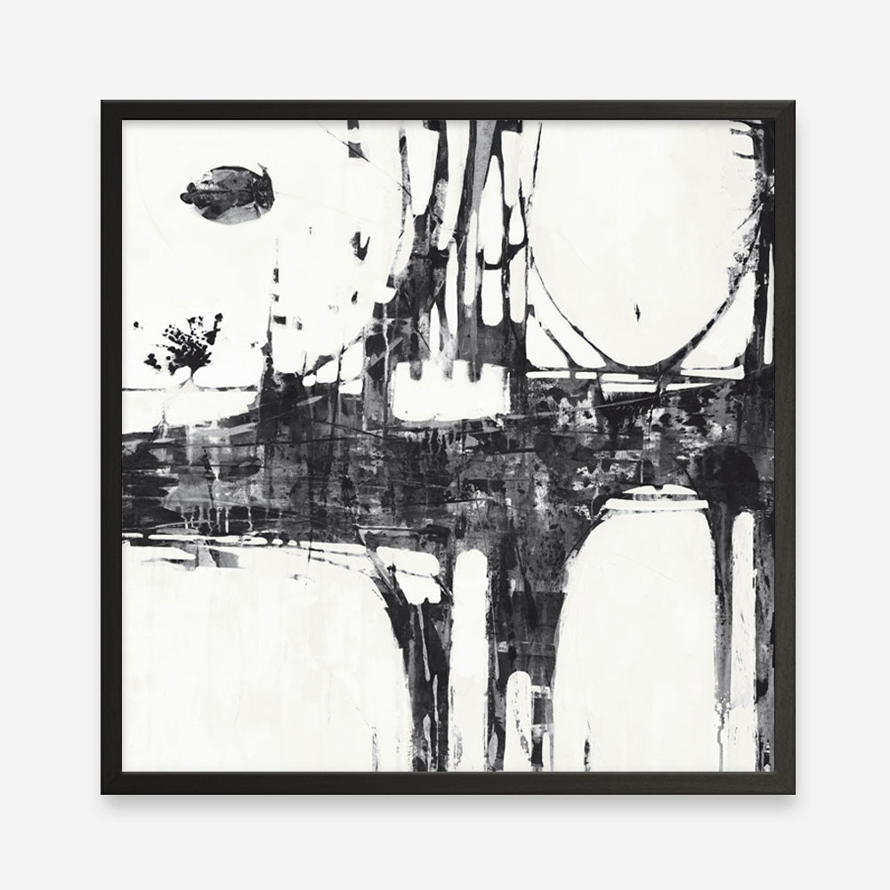 Building Bridges II (Square) Art Print