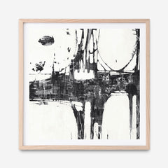 Building Bridges II (Square) Art Print