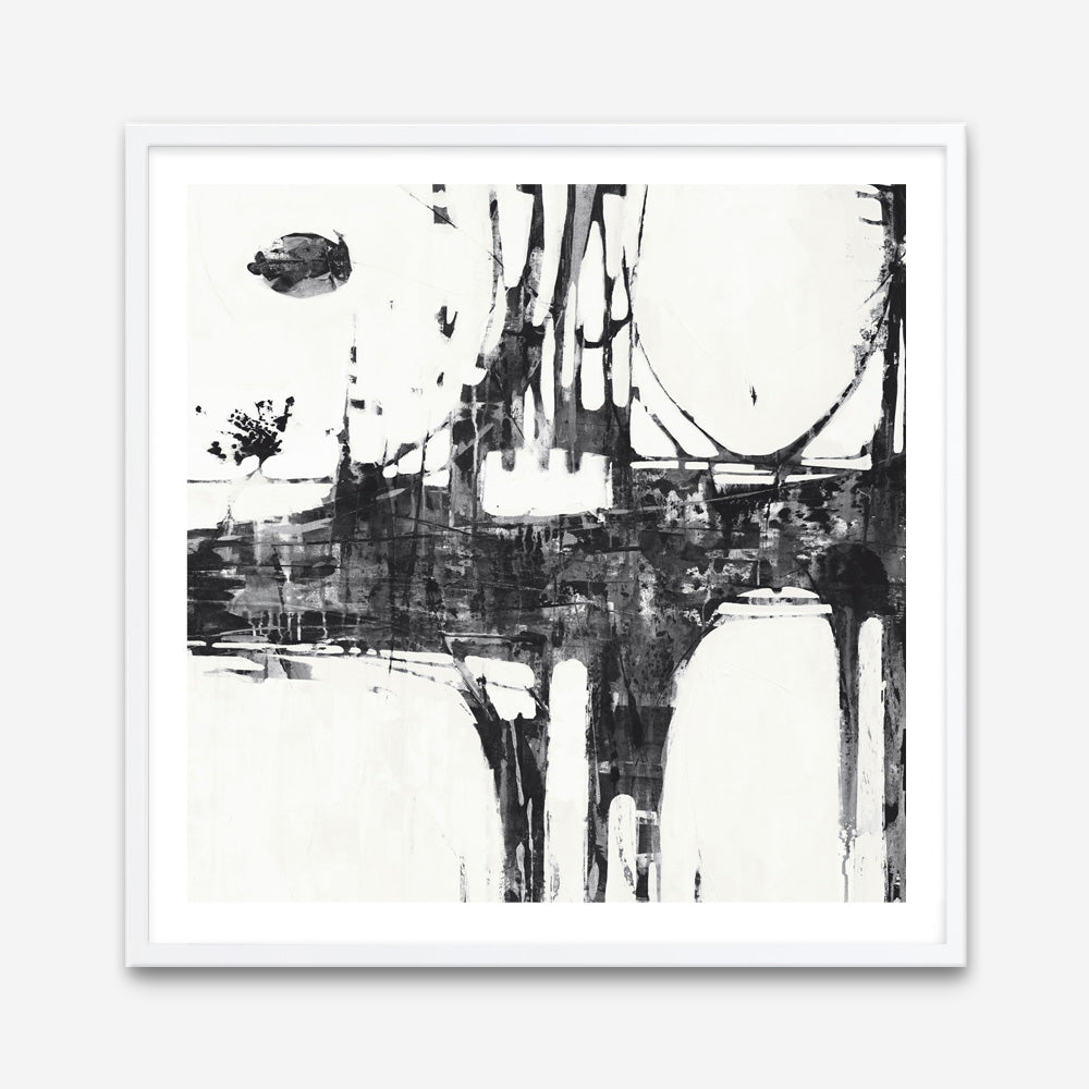 Building Bridges II (Square) Art Print