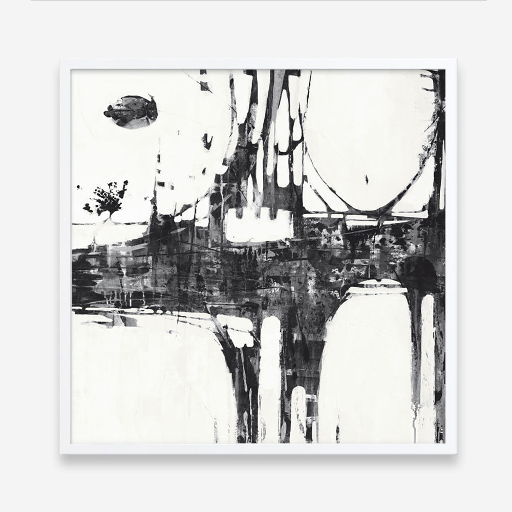 Building Bridges II (Square) Art Print