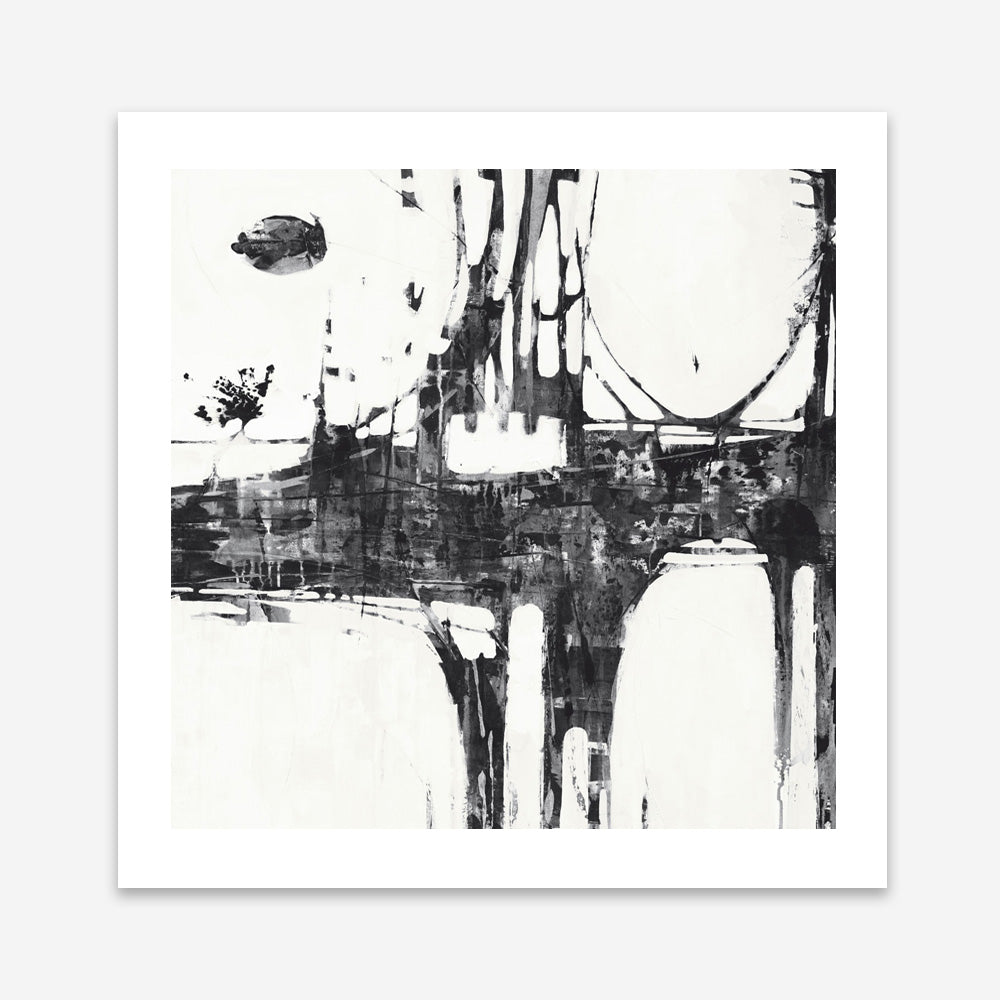 Building Bridges II (Square) Art Print